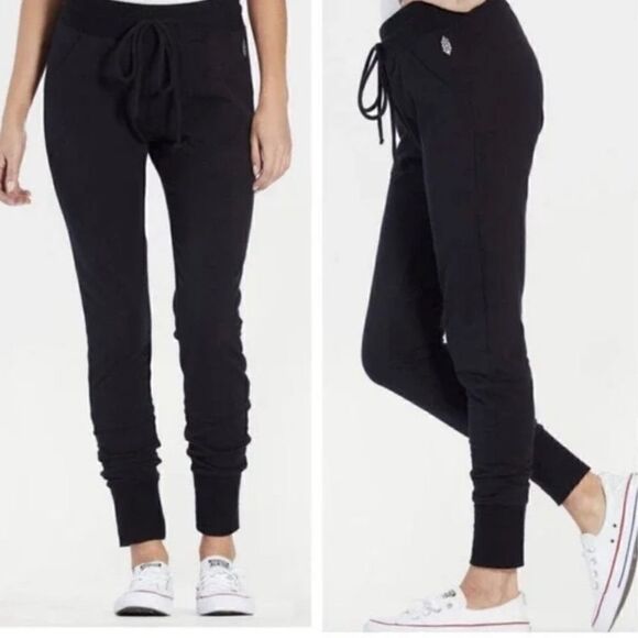 Free People Movement Sunny Skinny Sweatpant Jogger Black - Picture 4 of 13